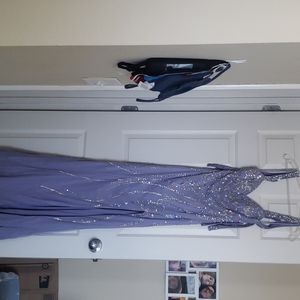 Purple prom dress/formal dress